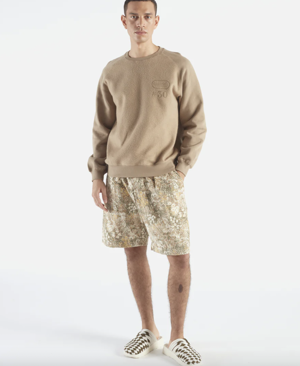 Pleated Track Short