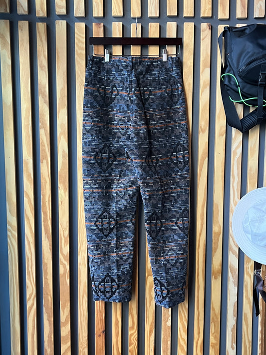 Trygve Wide Cut Cropped Trouser