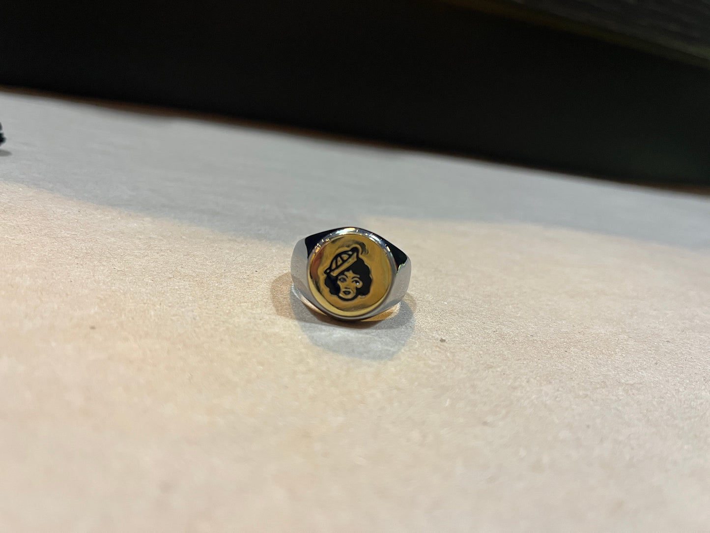 B58 Bague Tattoo Sailor "Pin-Up"