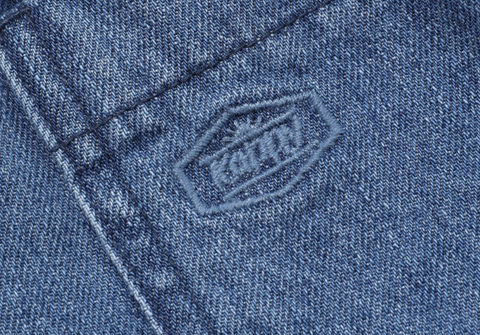 Recycled Denim Fatigue Skirt
