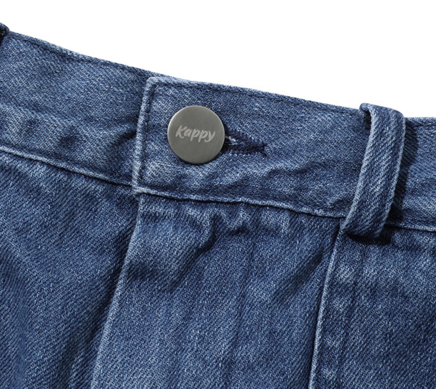 Recycled Denim Fatigue Skirt