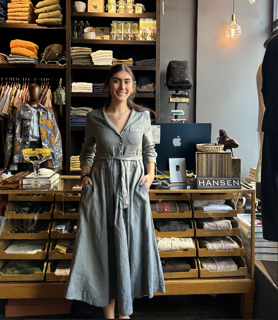 W403 Linen Woven Dress