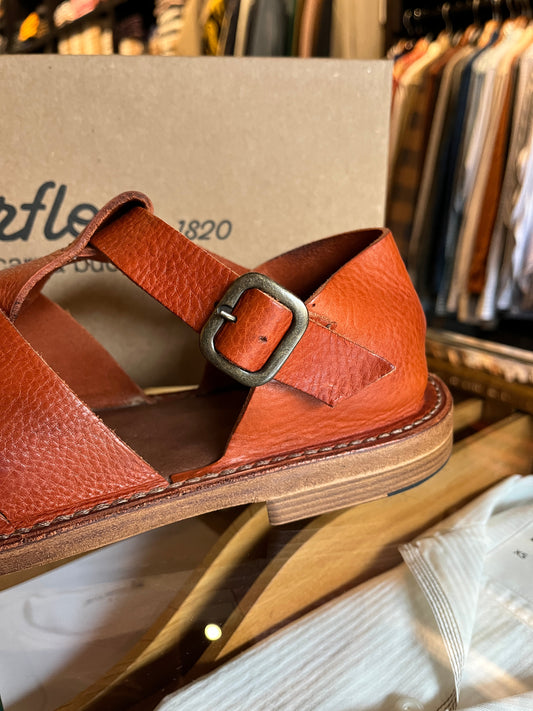 Monkflex Leather Sandal Men
