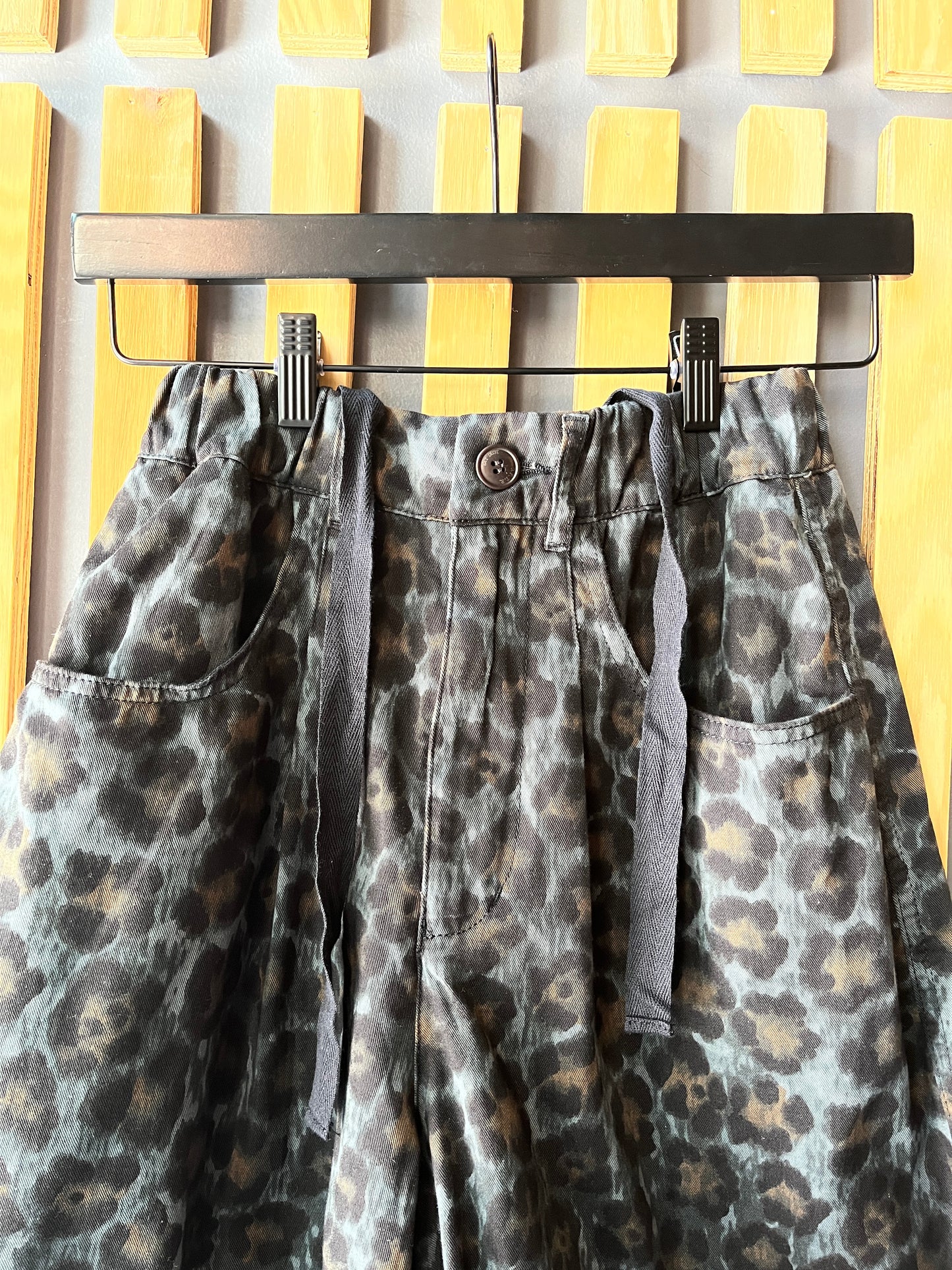 Drawstring Bermuda Shorts