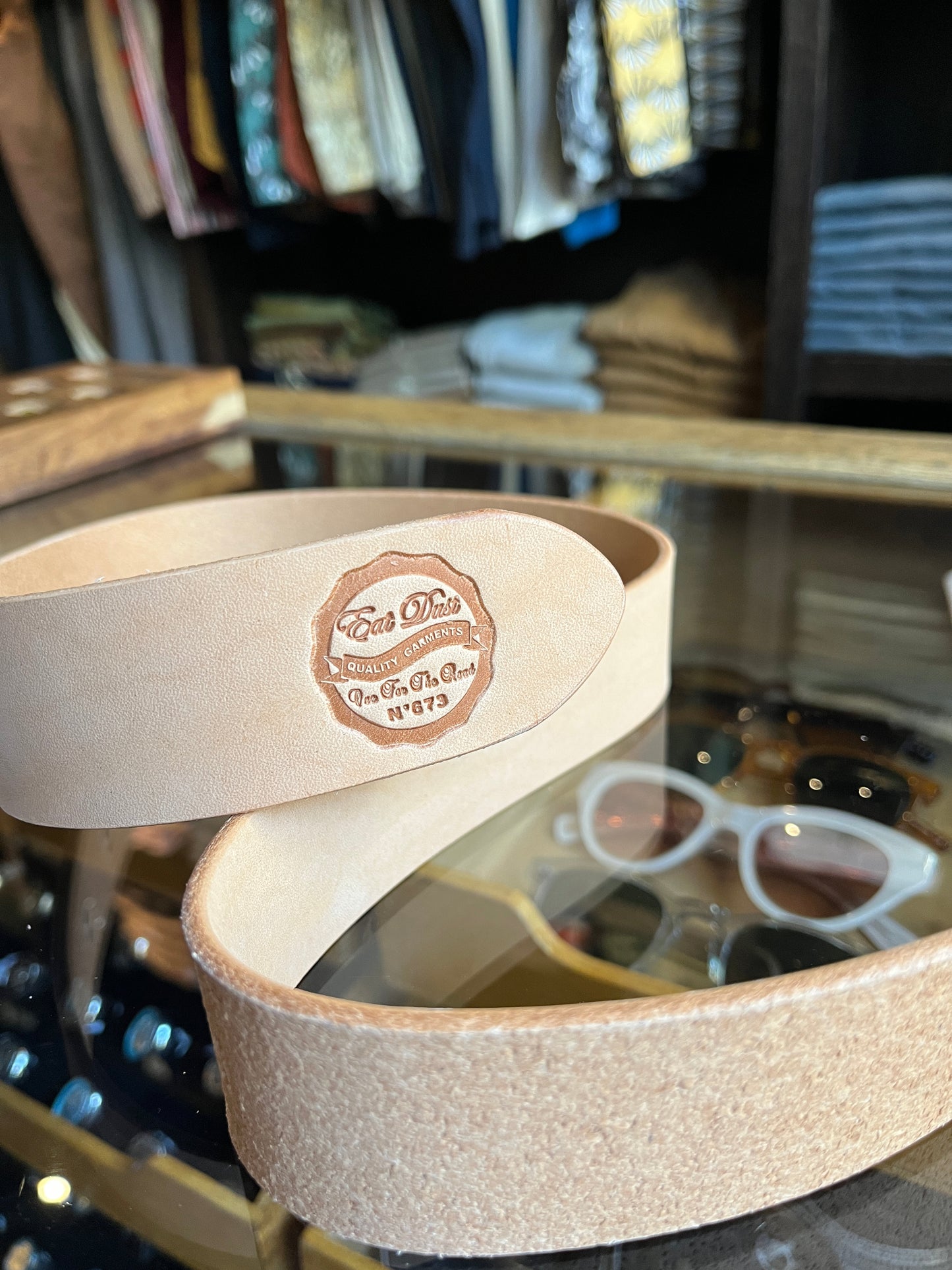 Roller Leather Belt