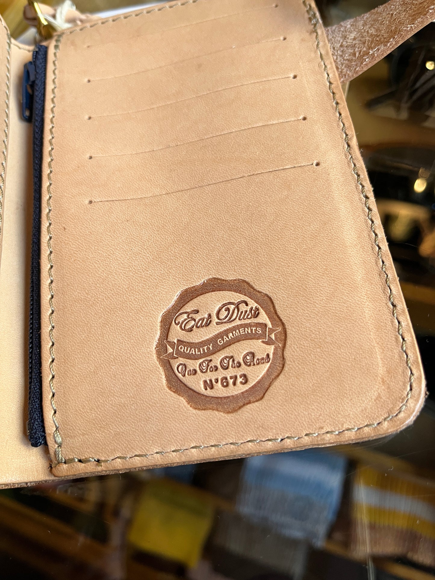 Leather Wallet Eat Dust