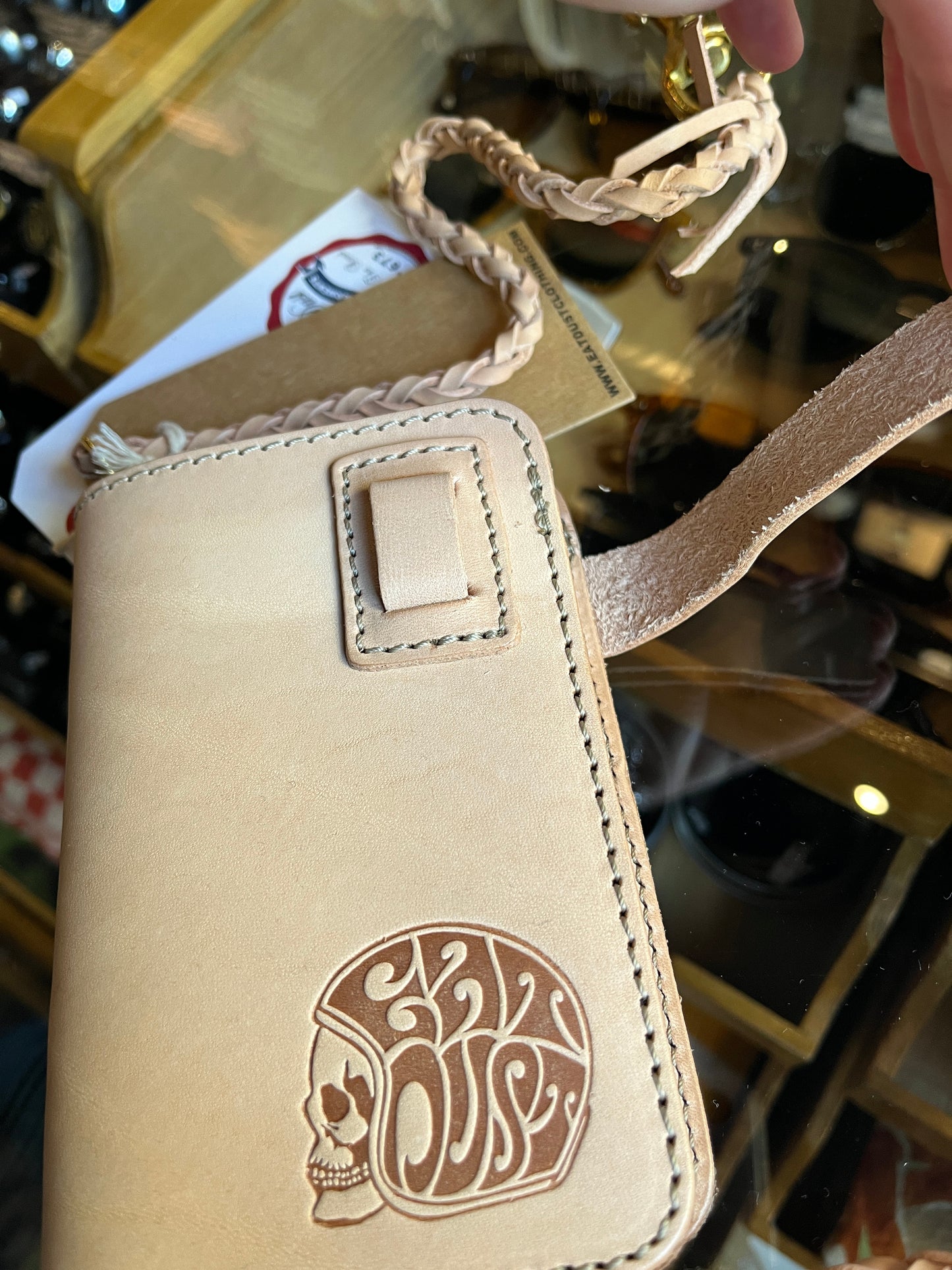 Leather Wallet Eat Dust