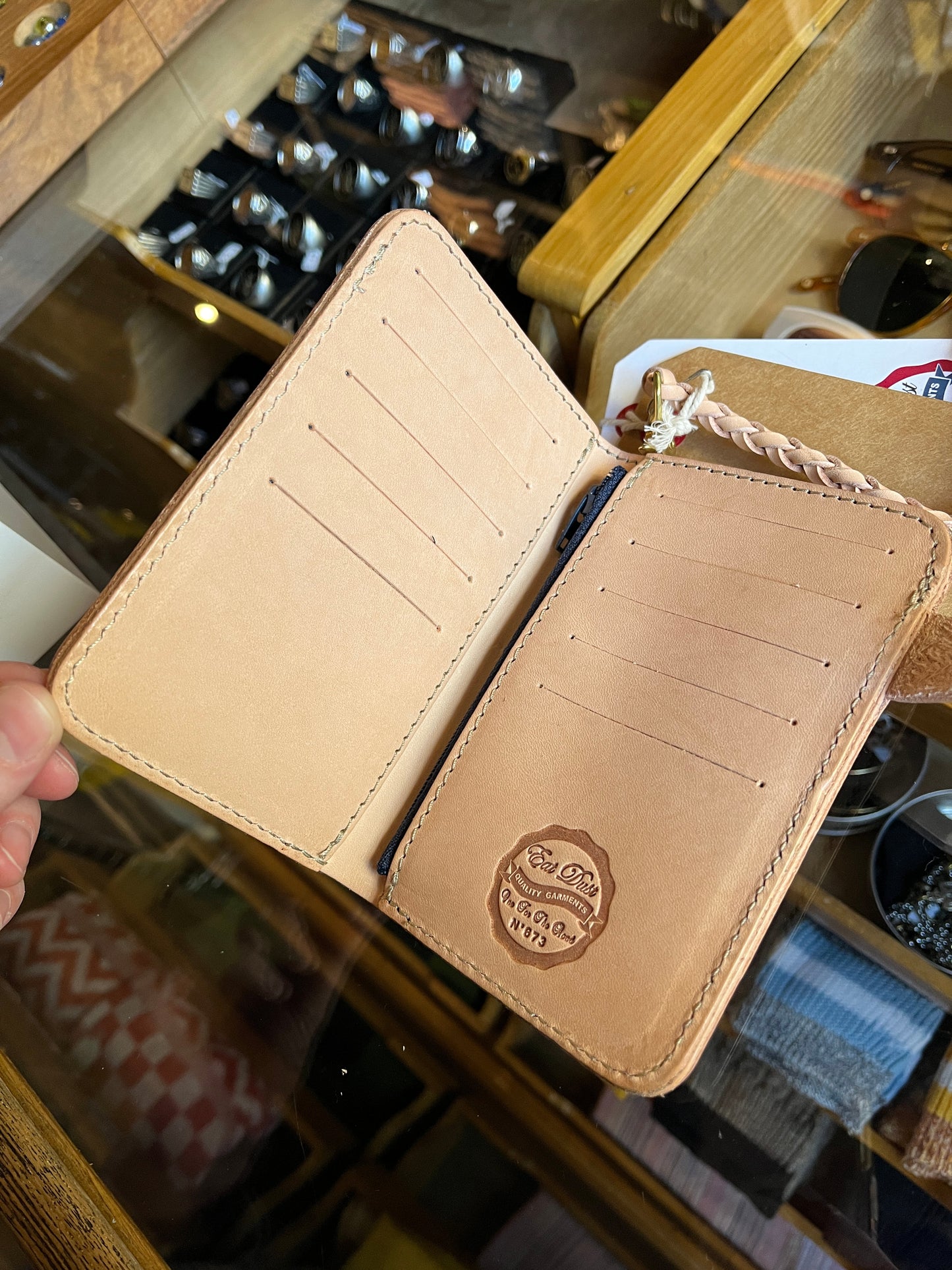 Leather Wallet Eat Dust