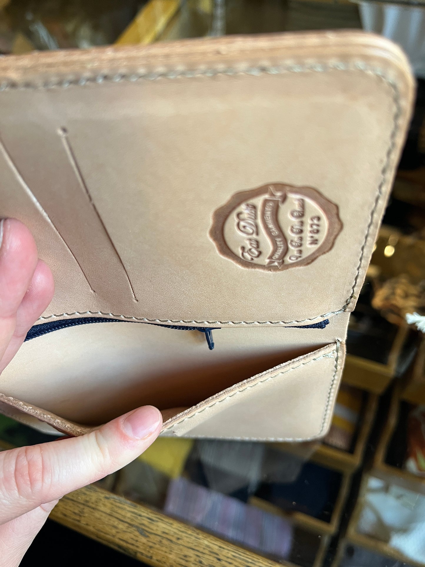Leather Wallet Eat Dust