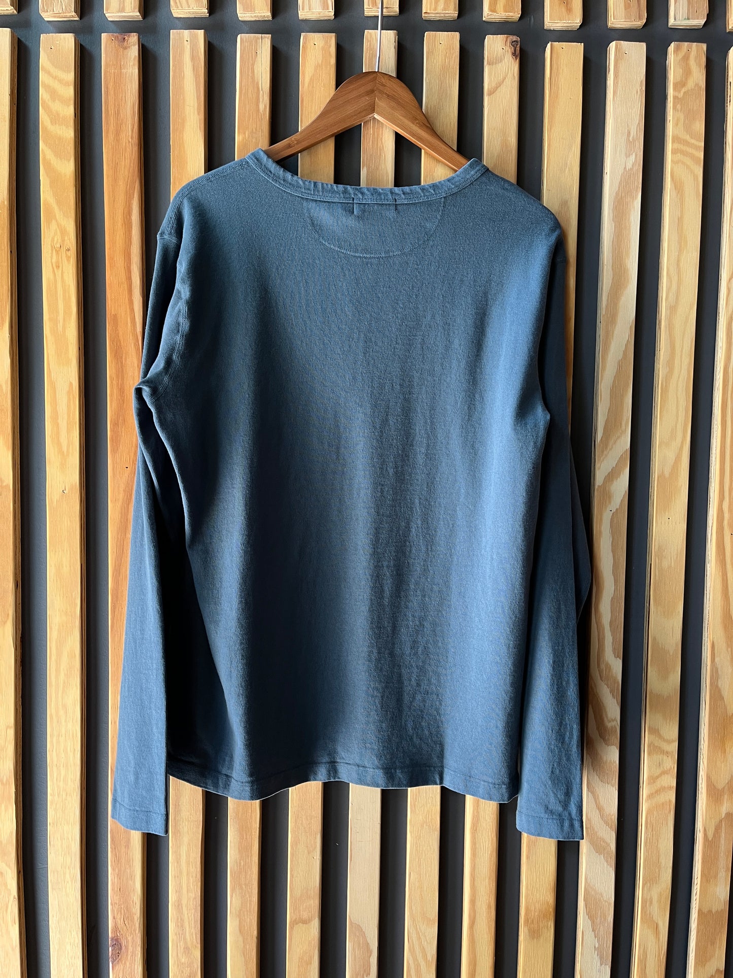 13 Ounce Long Sleeve Henley