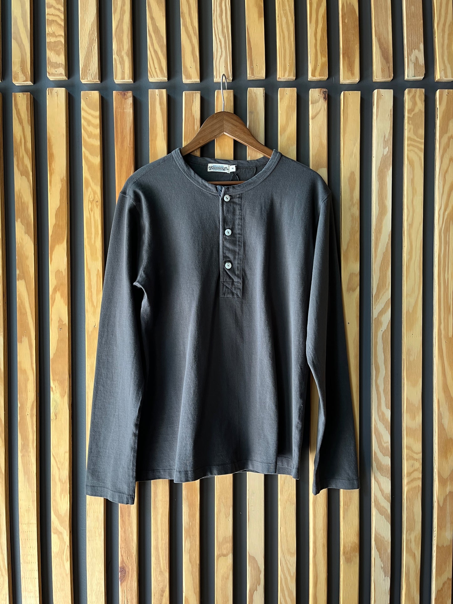 13 Ounce Long Sleeve Henley