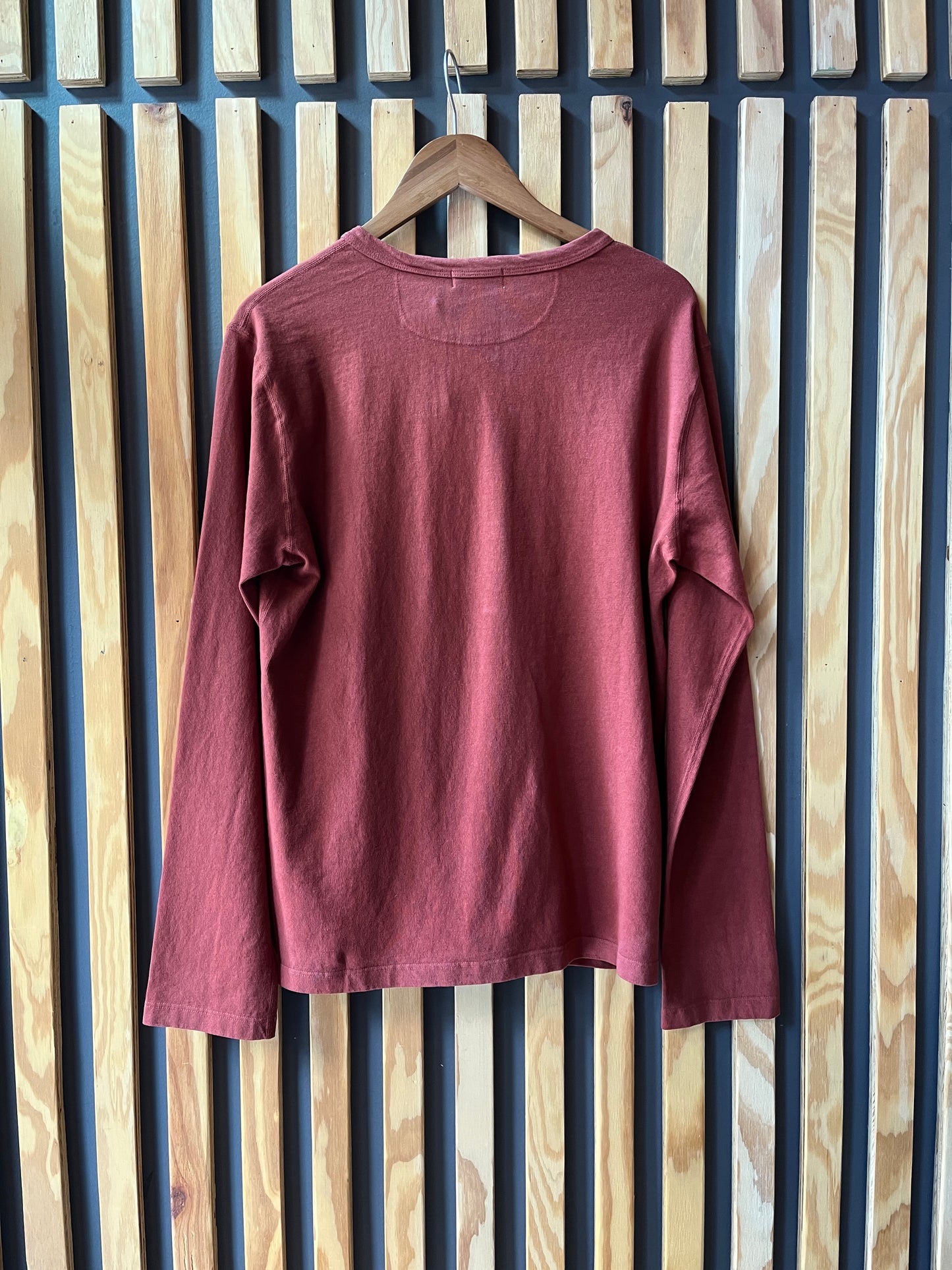 13 Ounce Long Sleeve Henley