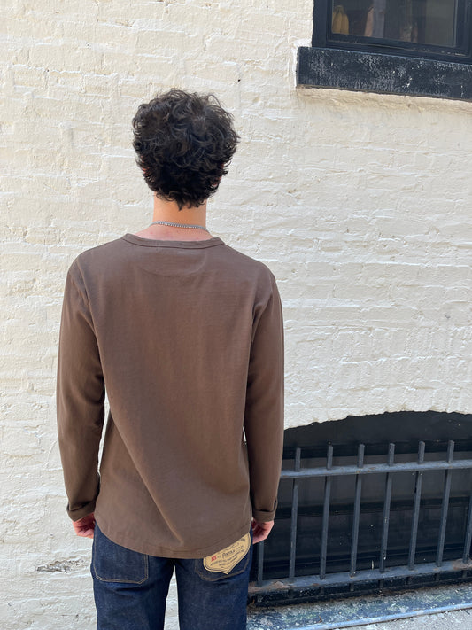 13 Ounce Long Sleeve Henley