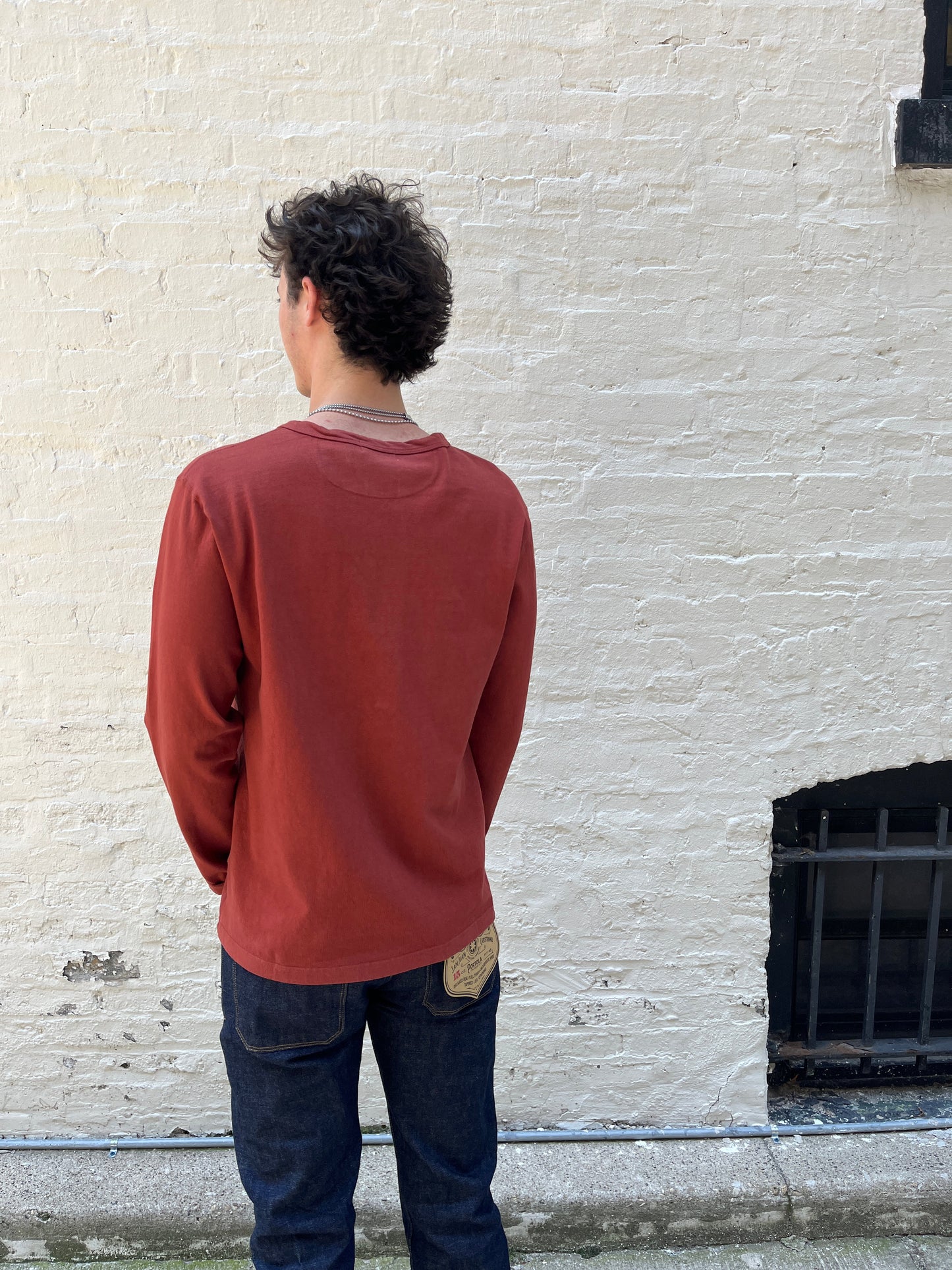 13 Ounce Long Sleeve Henley