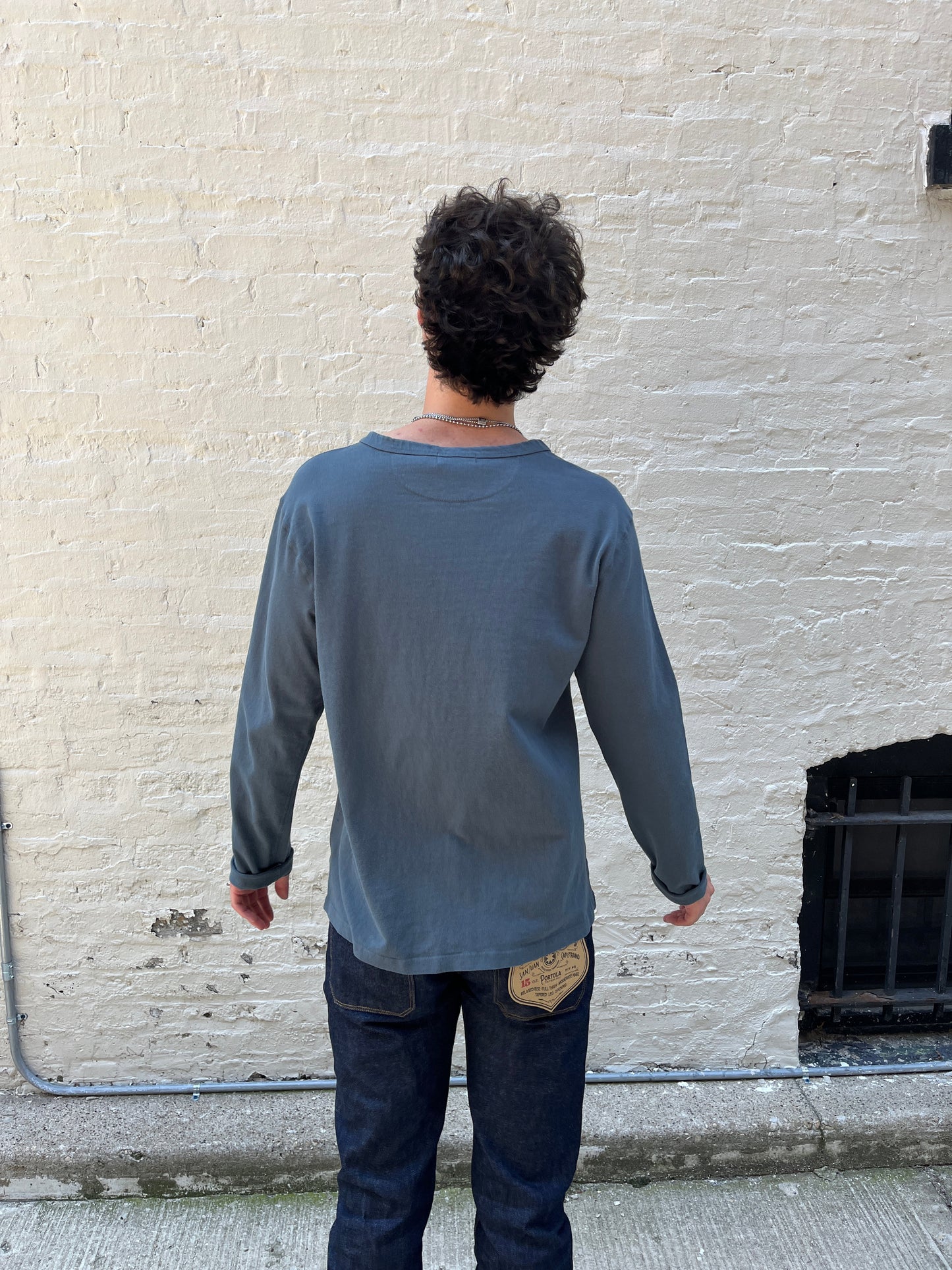 13 Ounce Long Sleeve Henley