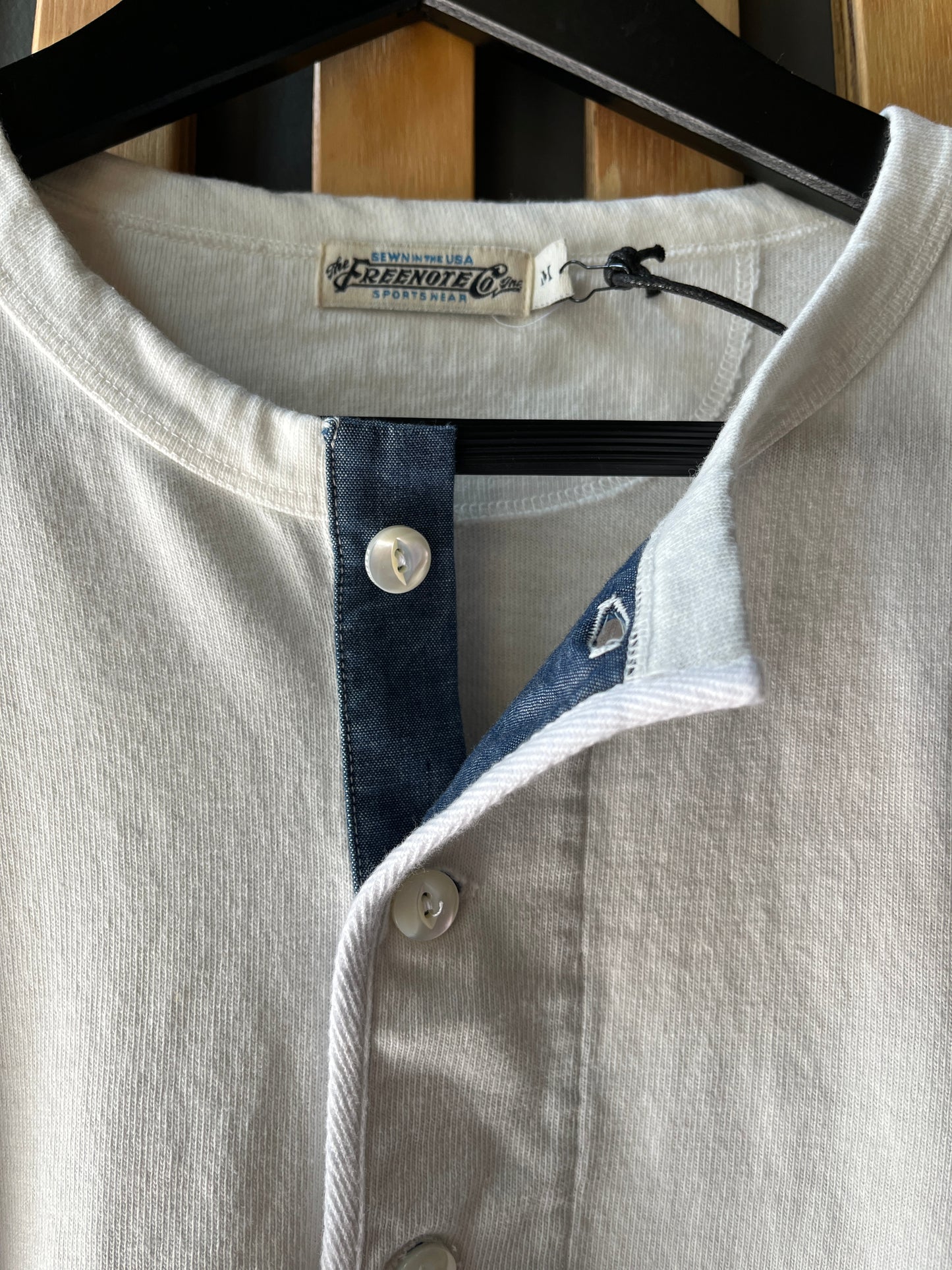 13 Ounce Long Sleeve Henley