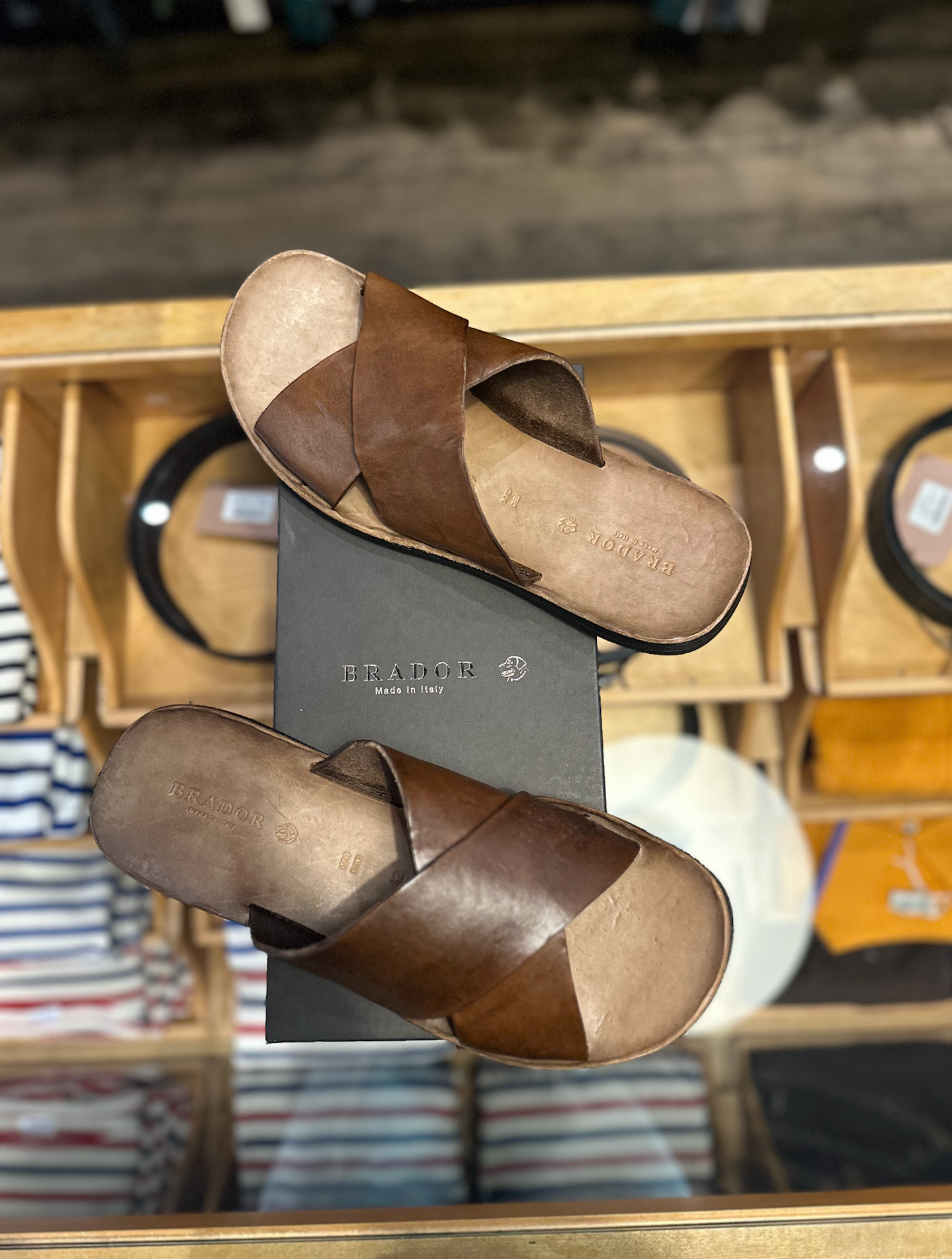 46510 Men's Upper TCAPO Calfskin Sandal