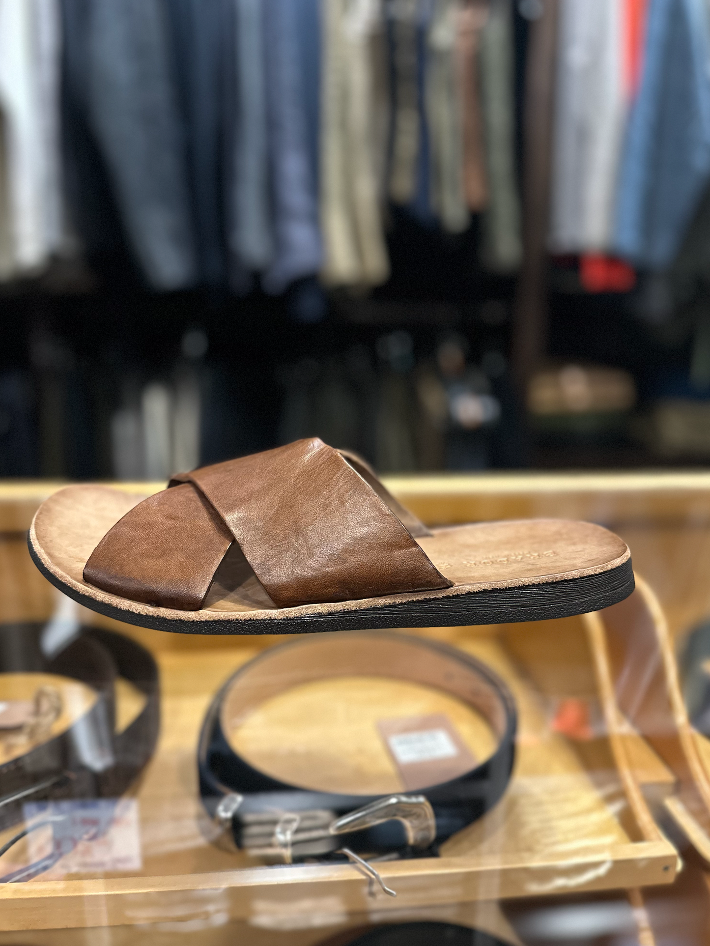 46510 Men's Upper TCAPO Calfskin Sandal