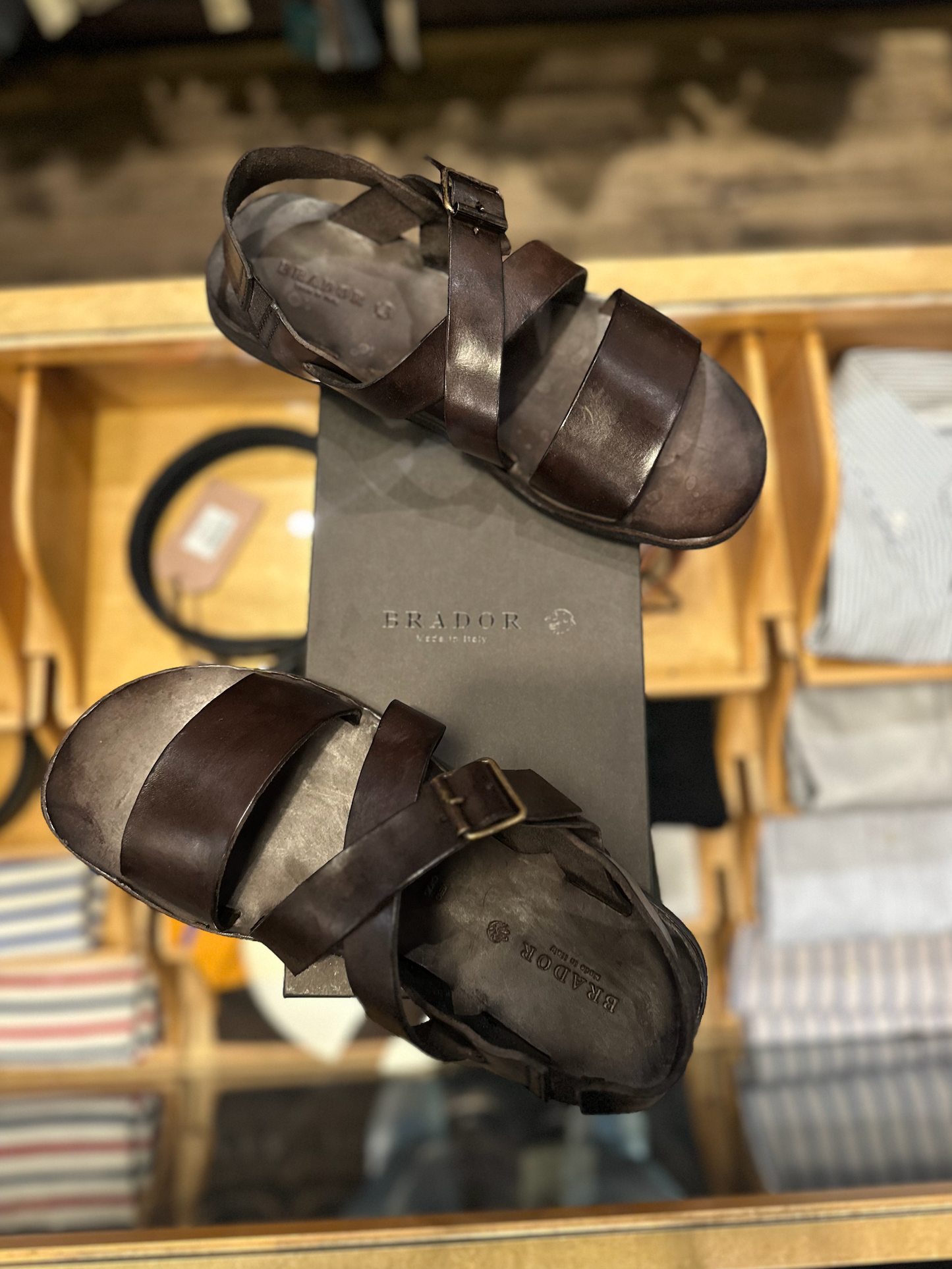 46756 Men's Upper TCAPO Calfskin Sandal