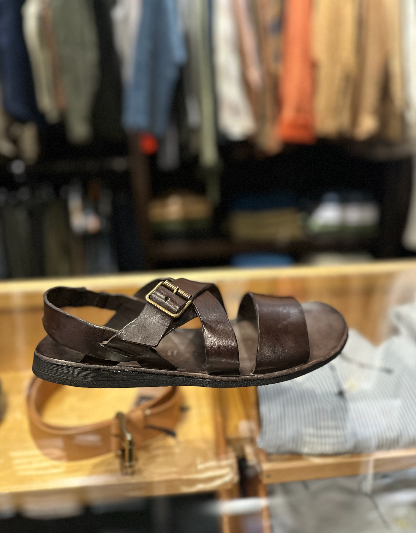 46756 Men's Upper TCAPO Calfskin Sandal