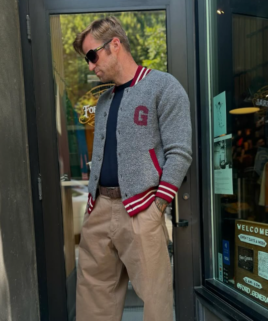 Ridley Men's L/S Varsity College Jacket