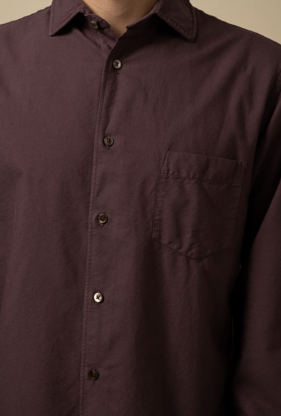 Garment Dyed Standard Oxford Shirt