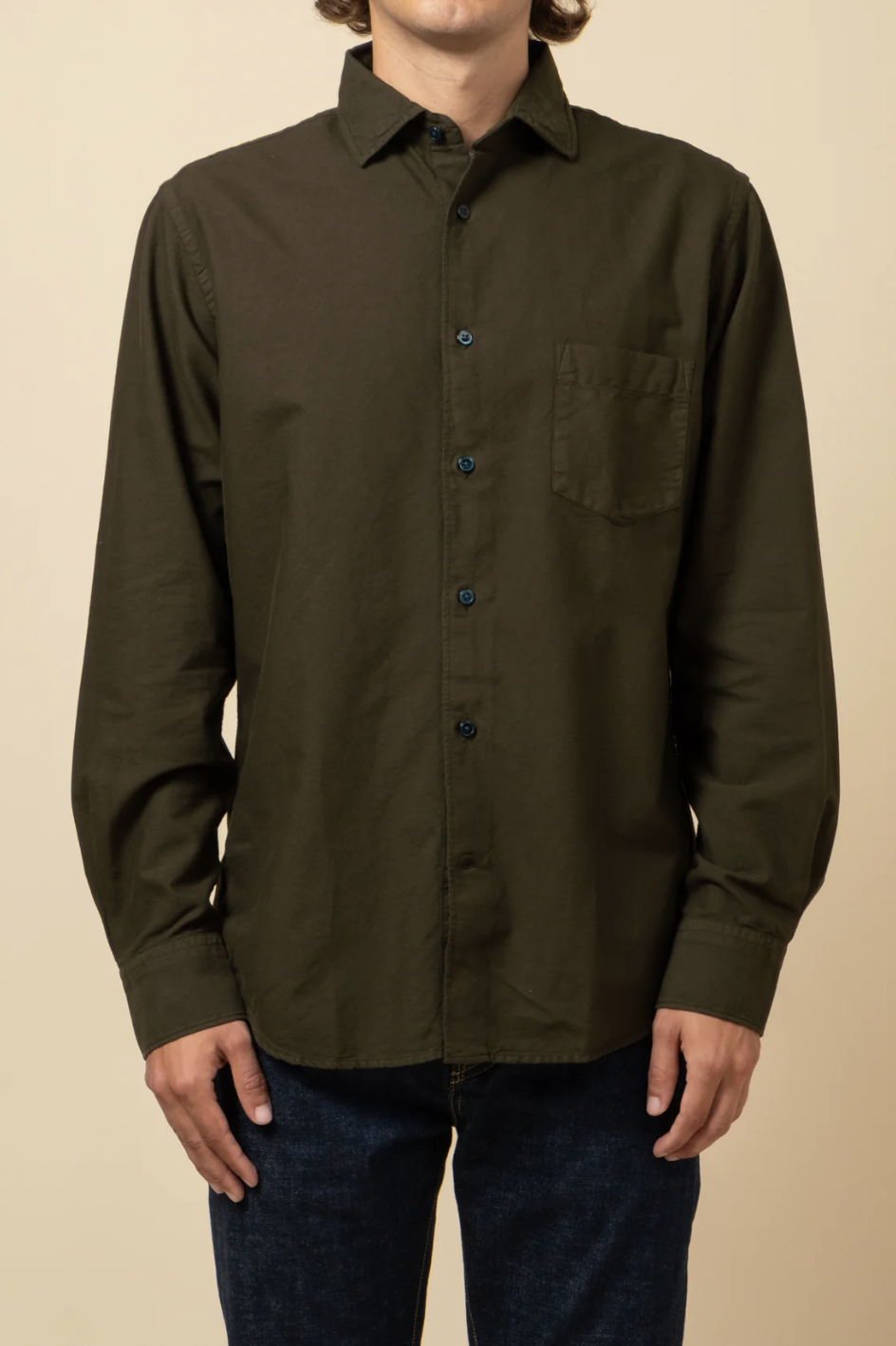Garment Dyed Standard Oxford Shirt