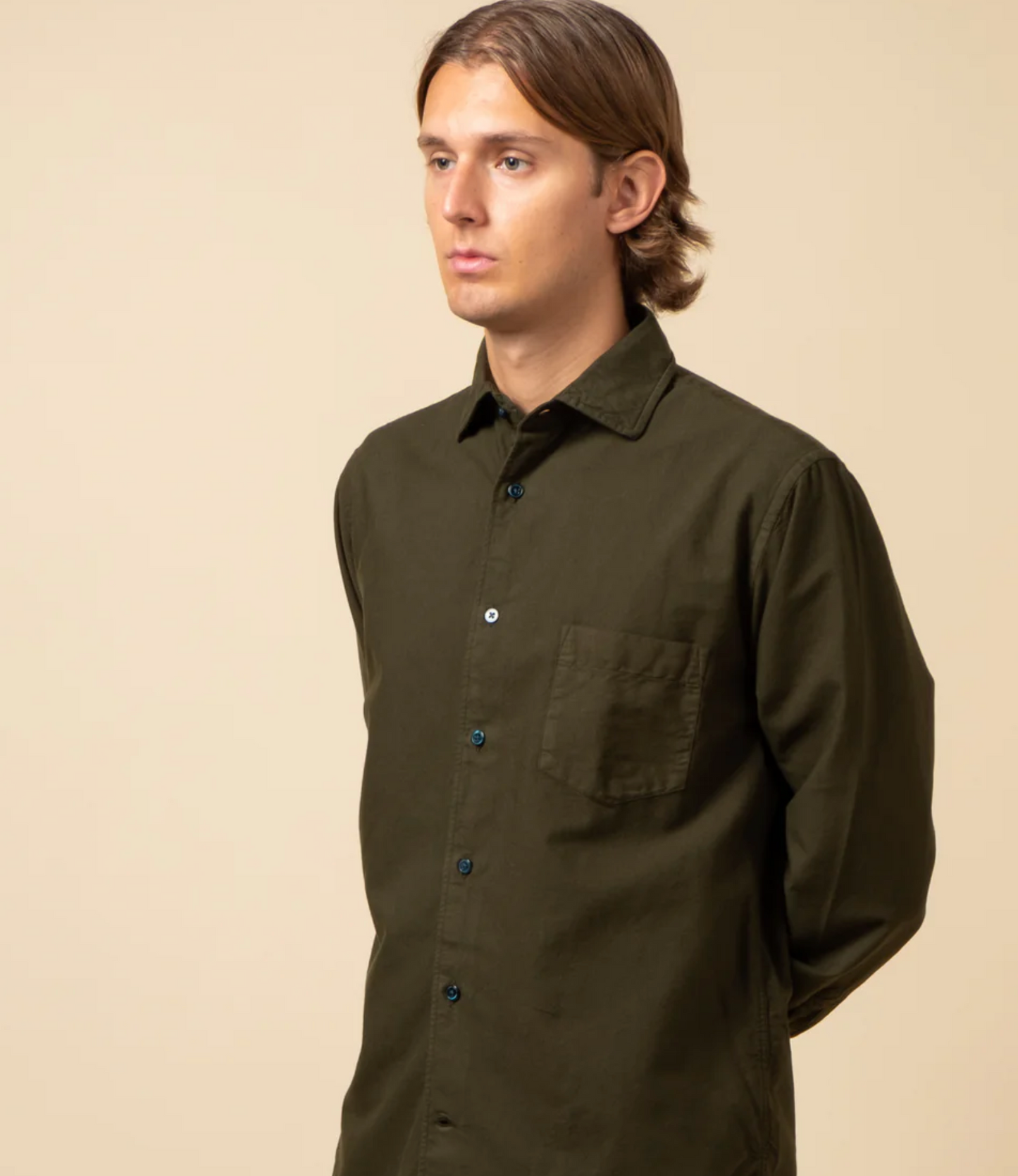 Garment Dyed Standard Oxford Shirt