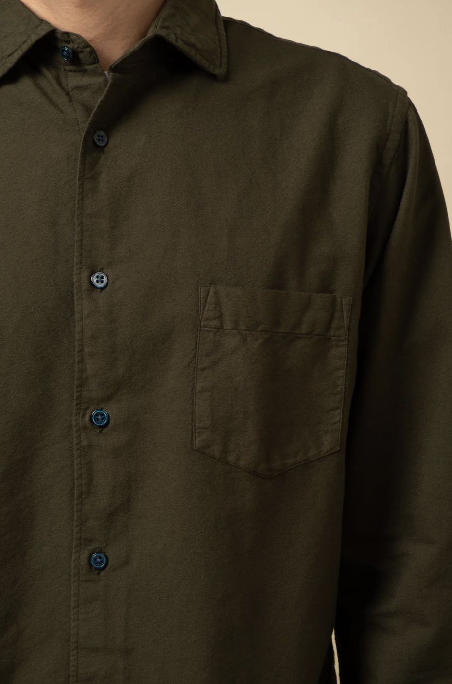 Garment Dyed Standard Oxford Shirt