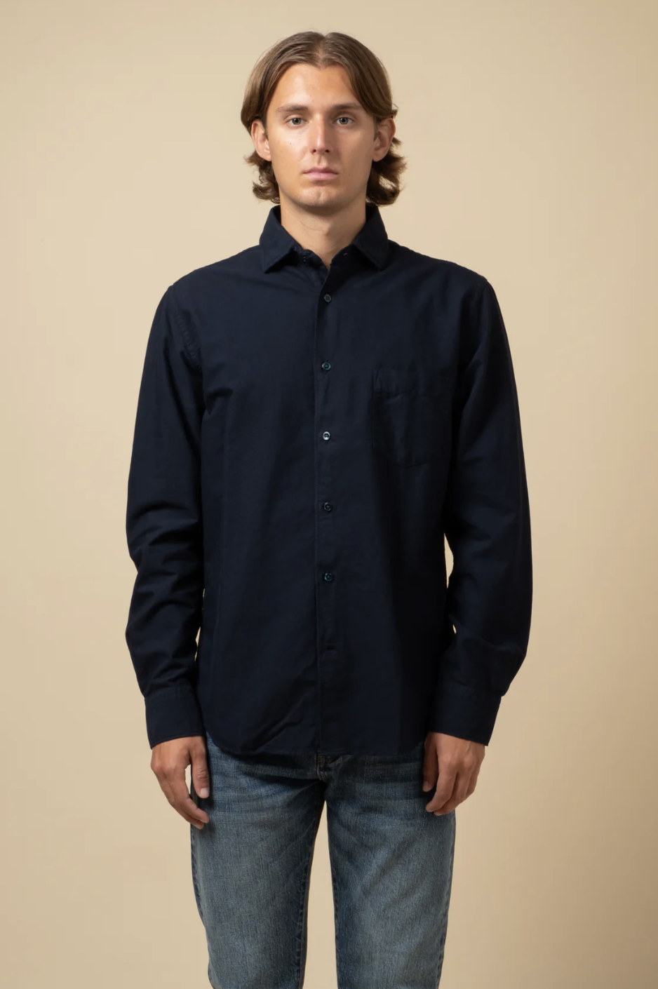 Garment Dyed Standard Oxford Shirt