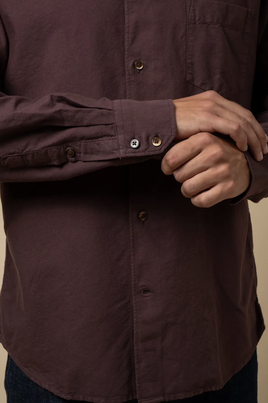 Garment Dyed Standard Oxford Shirt