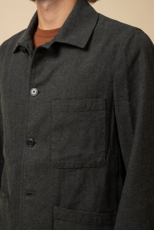 Brewer Jacket Wool Herringbone