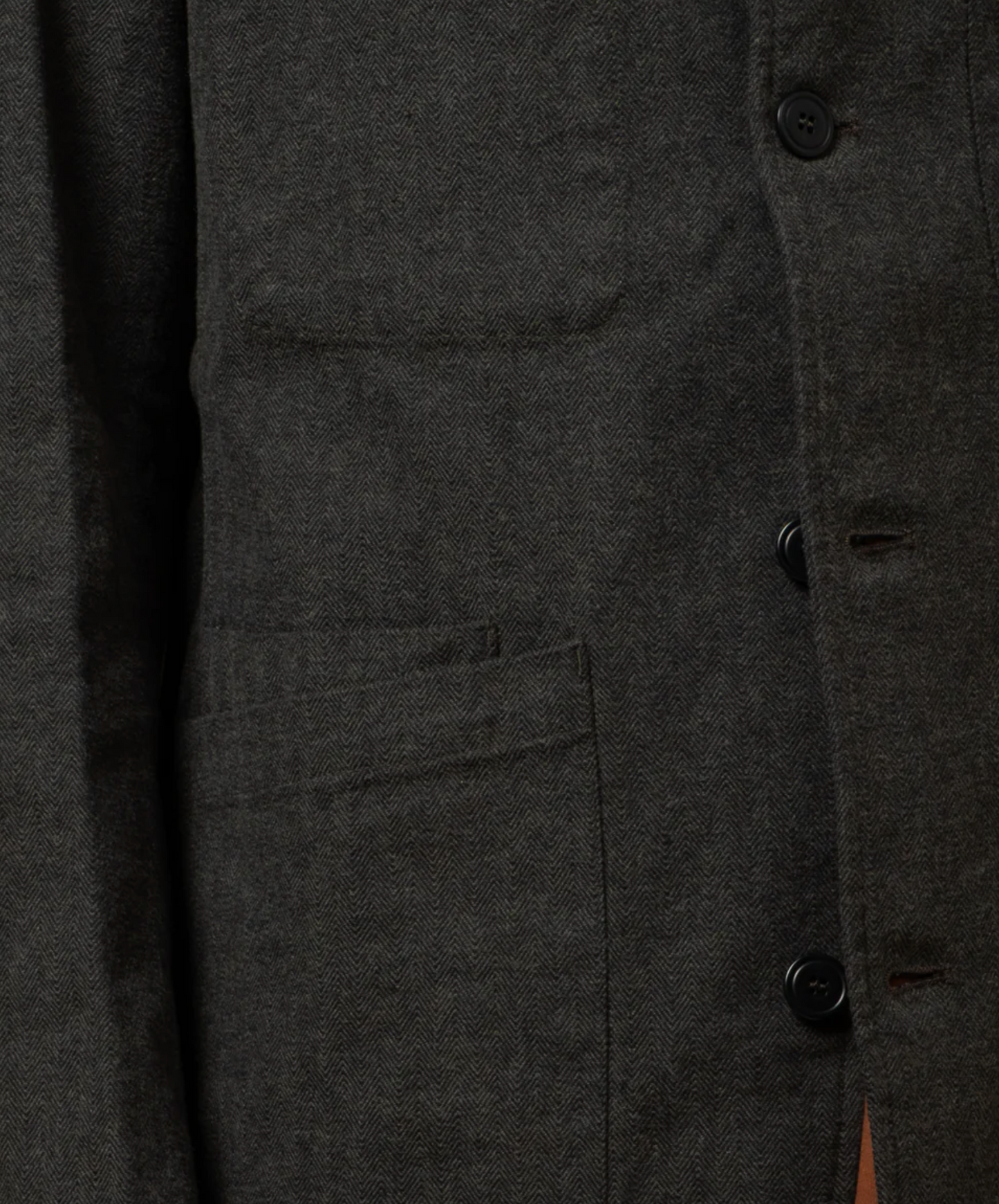 Brewer Jacket Wool Herringbone