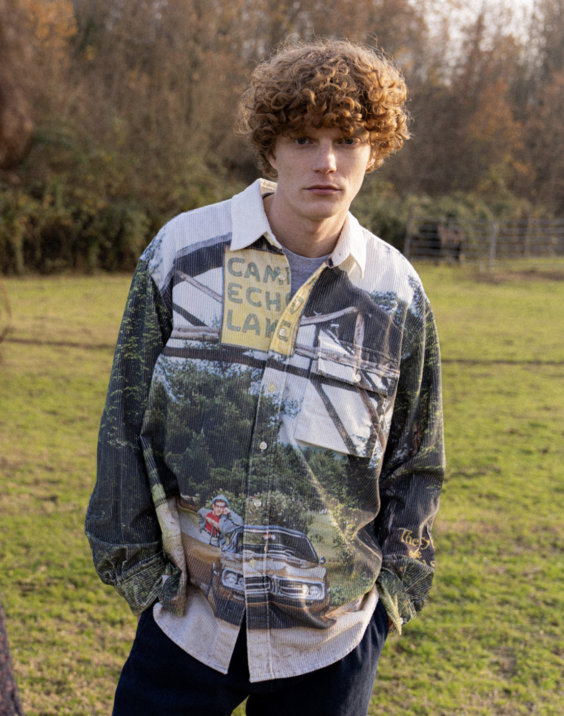 Kith Printed Corduroy Overshirt