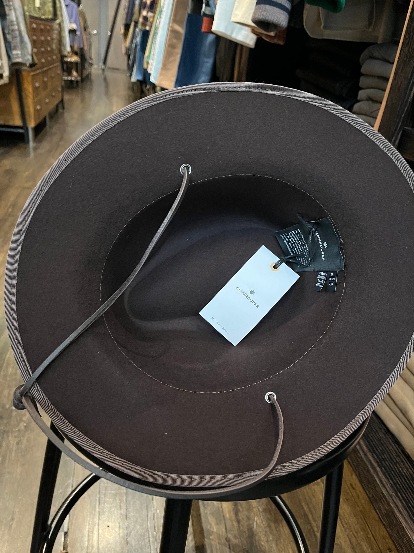 Wandermate Light Fedora Crown Hat
