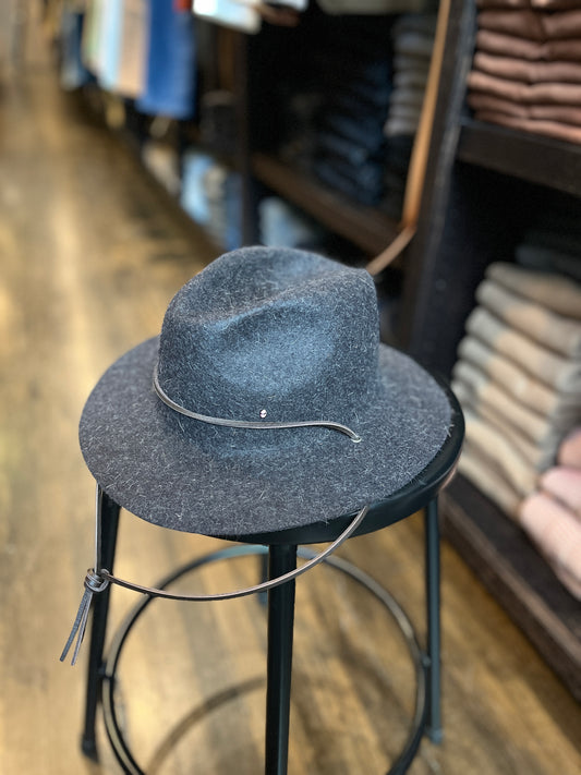 Wandermate Raw Fedora Crown Hat