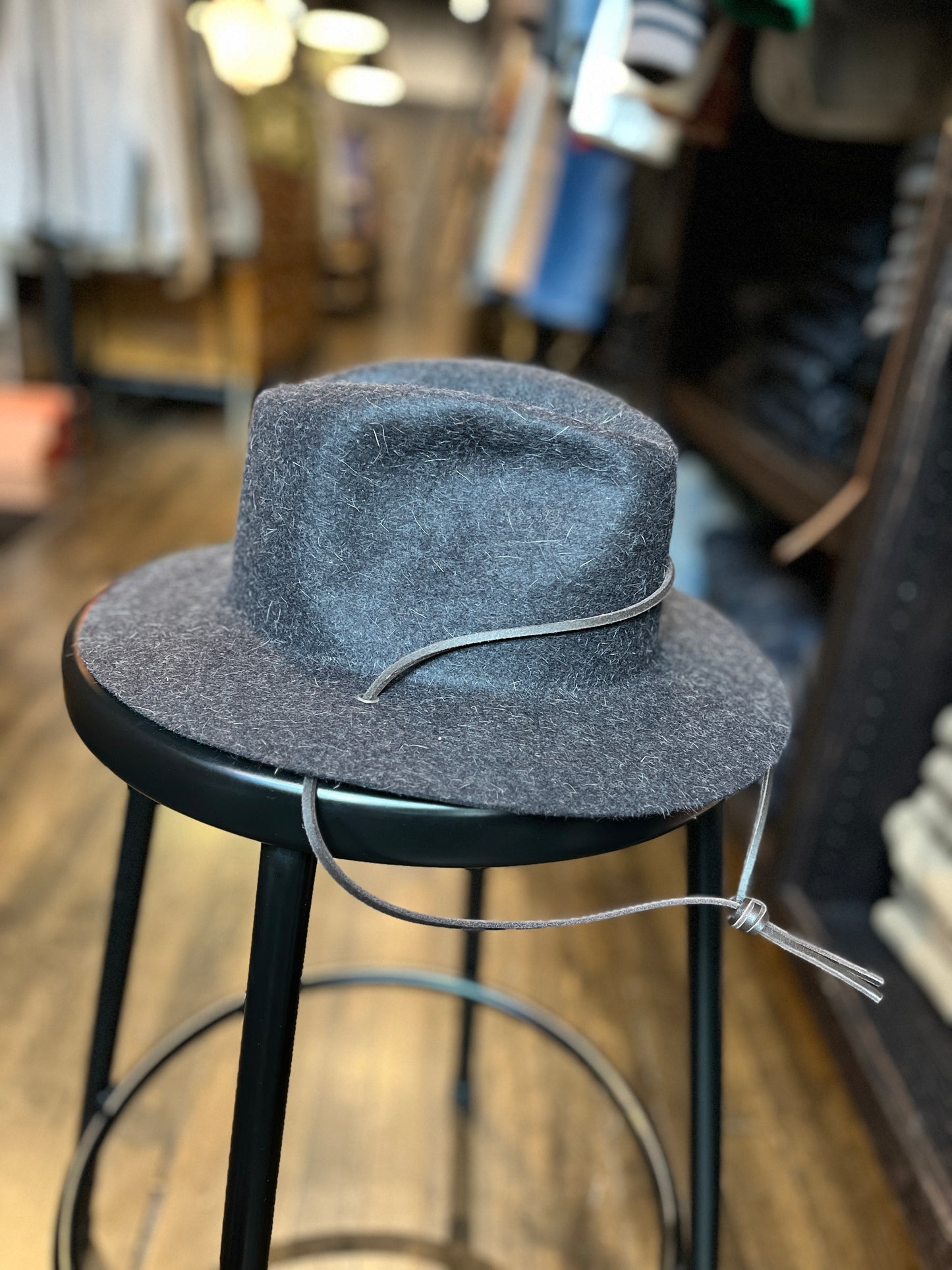 Wandermate Raw Fedora Crown Hat
