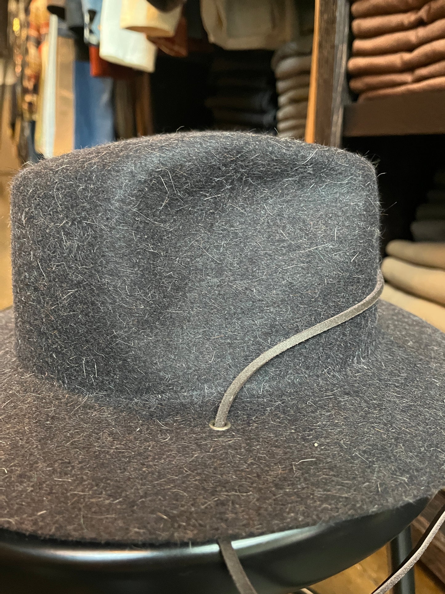 Wandermate Raw Fedora Crown Hat