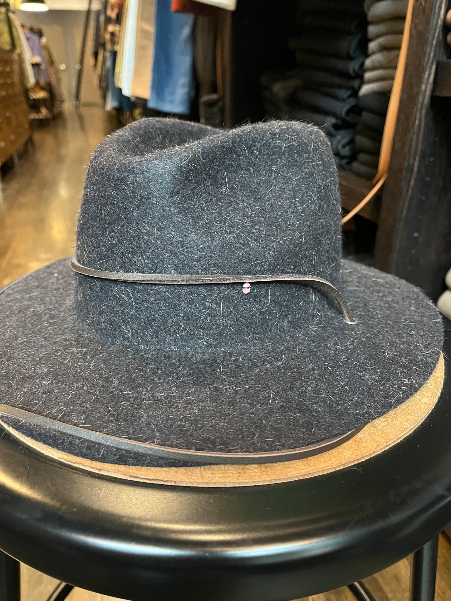 Wandermate Raw Fedora Crown Hat