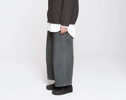 Submarine Brushed Canvas Cropped Chino