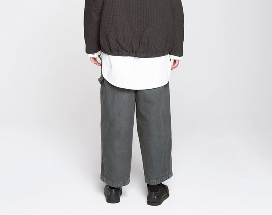 Submarine Brushed Canvas Cropped Chino