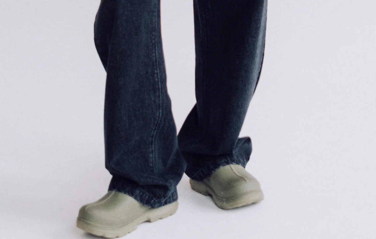 Guerilla Black Denim Loose Fit Army Pant