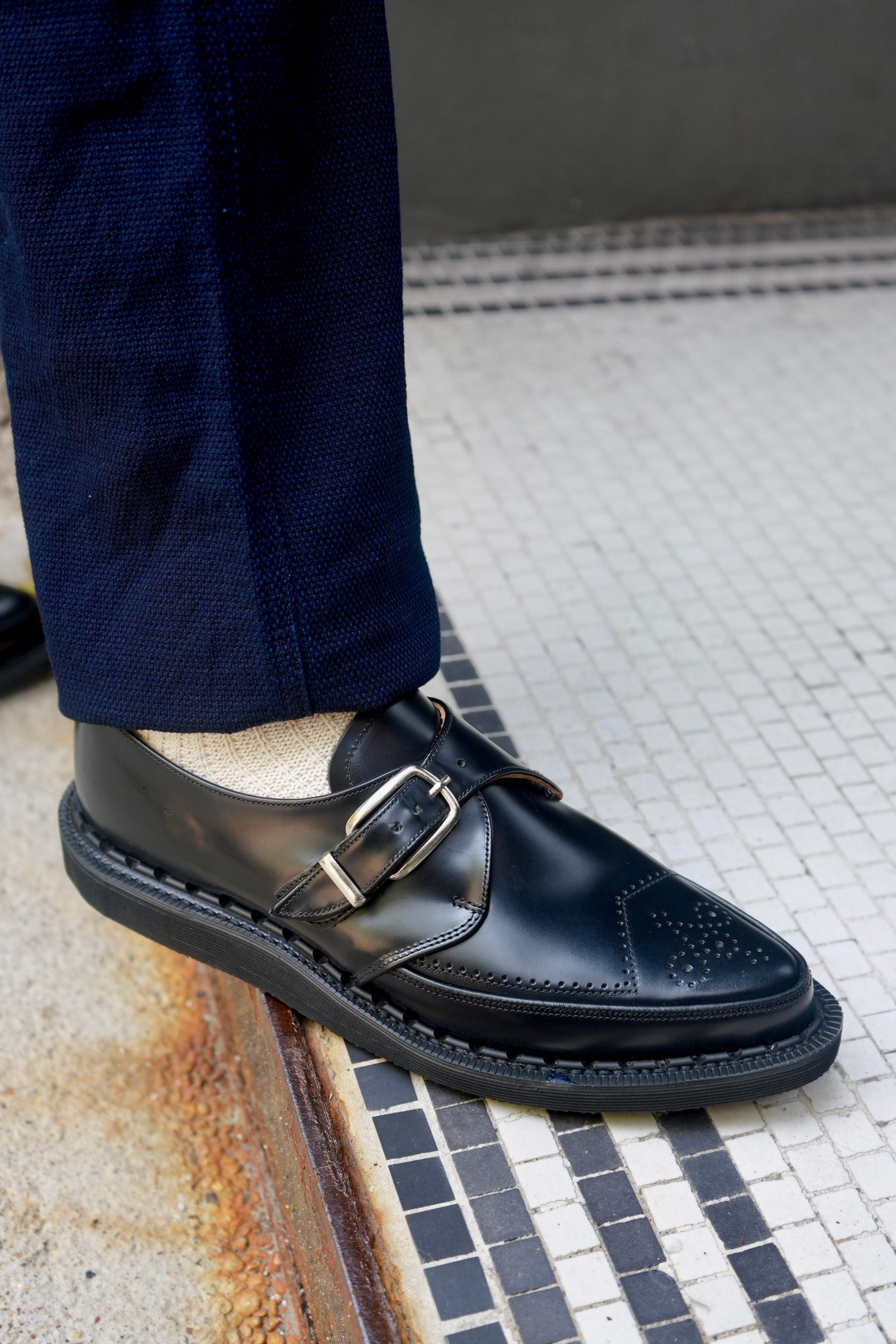 George Cox Strummer Monk Shoe