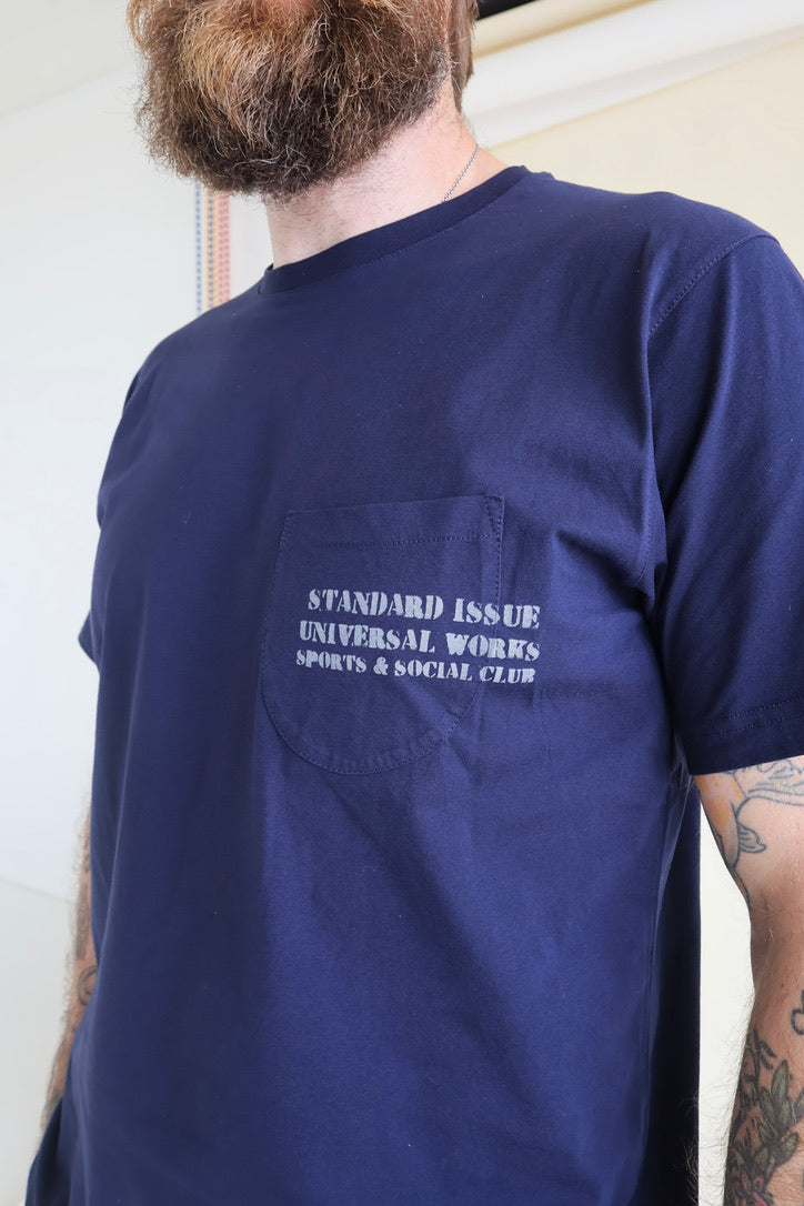 Universal Works Print Pocket Tee
