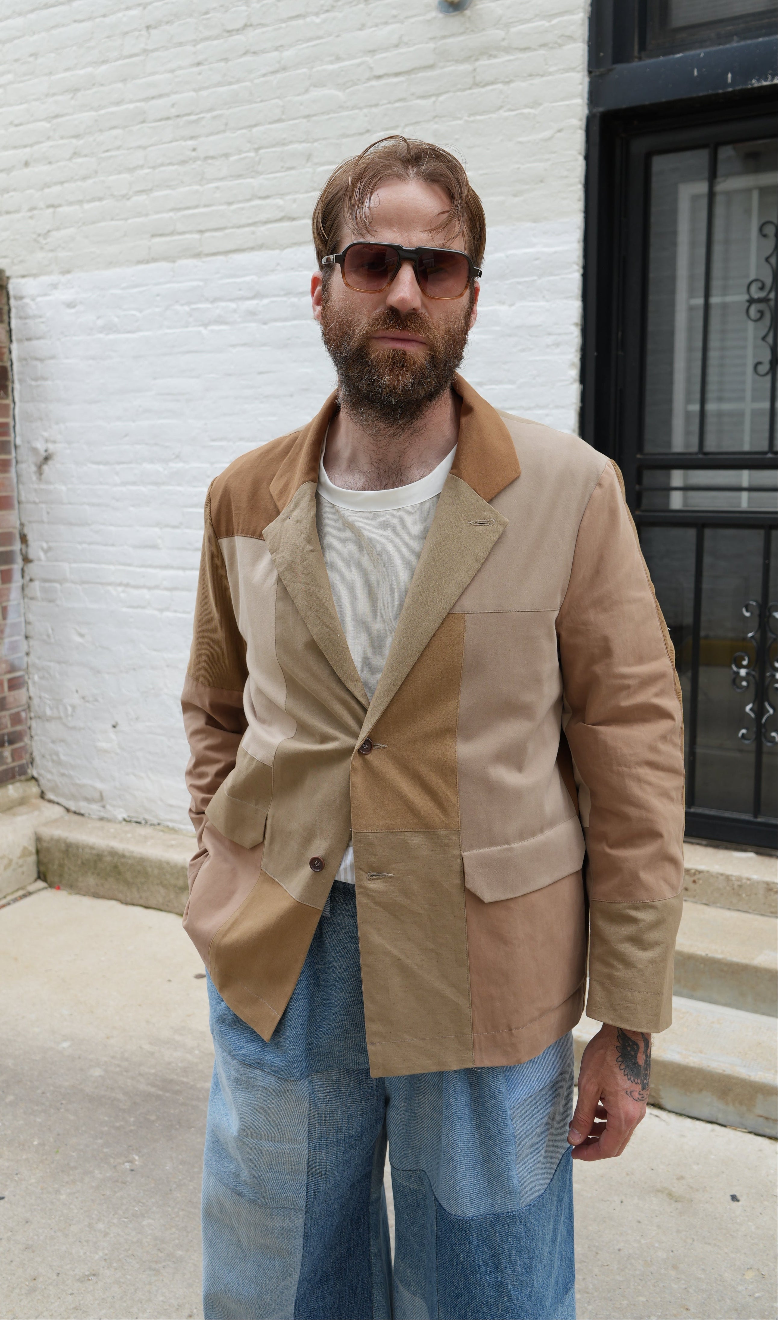 Hul le Kes Morisot Patchwork Blazer