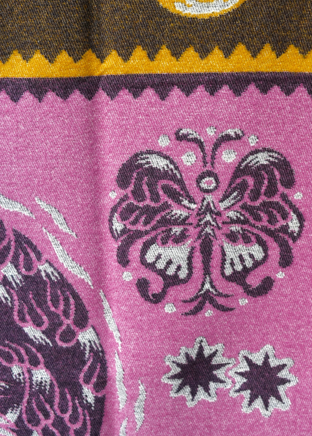 Indigofera The Fifth Sun Wool Blanket