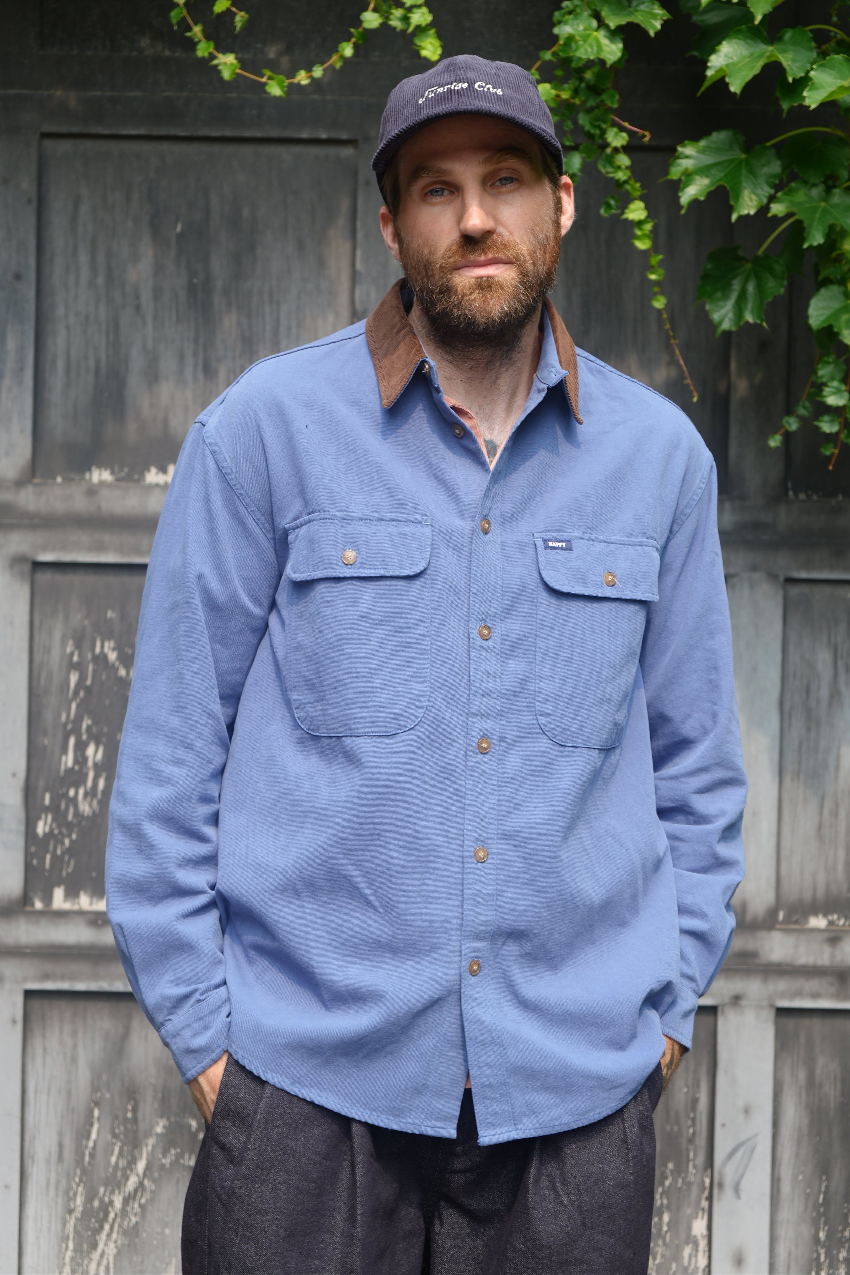 Kappy Canvas Work Shirt Jacket