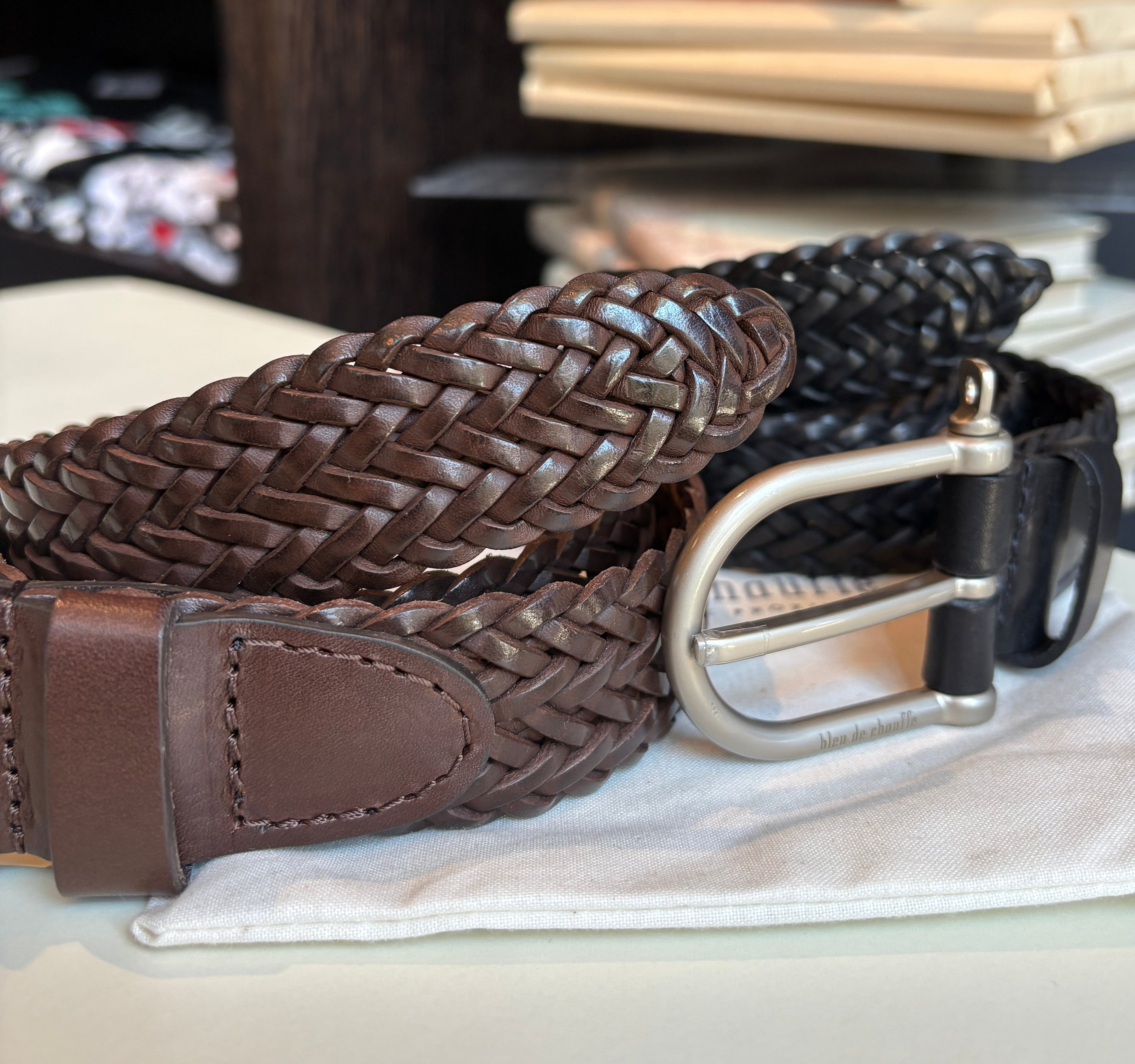 Bleu de Chauffe Manille Braided Belt