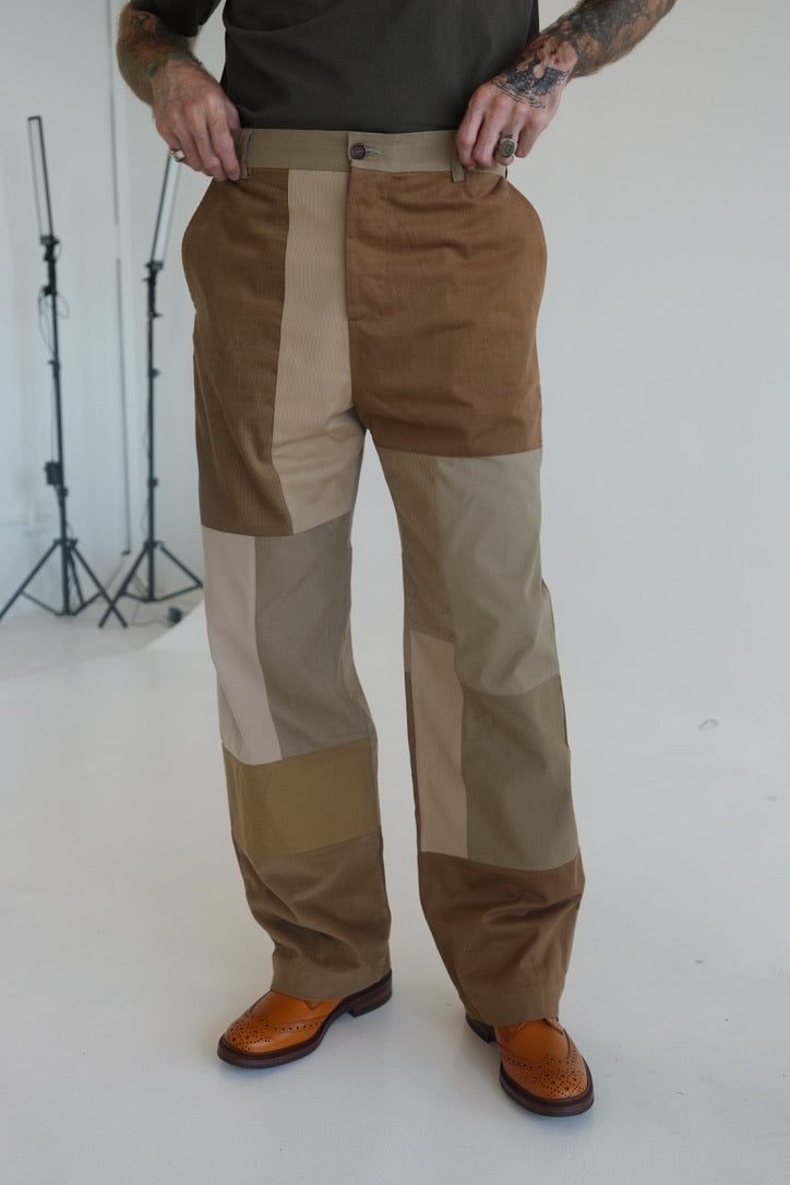 Hul le Kes Toorop Patchwork Trousers