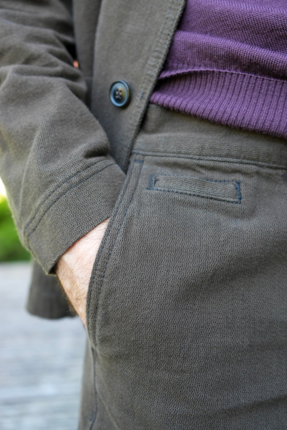 Hansen Fred Slim Workwear Trousers
